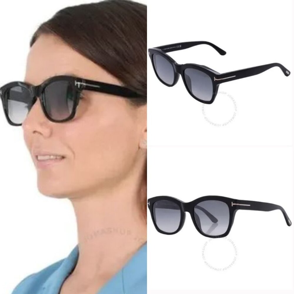 💎✨BRAND NEW✨💎Tom Ford Lauren Smoke Mirror Square Ladies Sunglasses